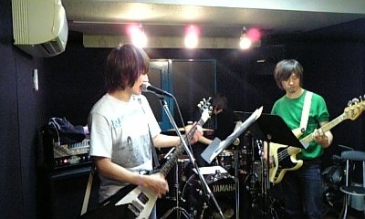 Hitoshi Arai & Masanori Shimada at a rehearsal studio