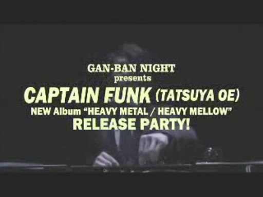 Captain Funk release party on Shibuya TV1