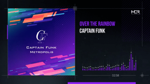 Captain Funk - Over the Rainbow (Visualizer)